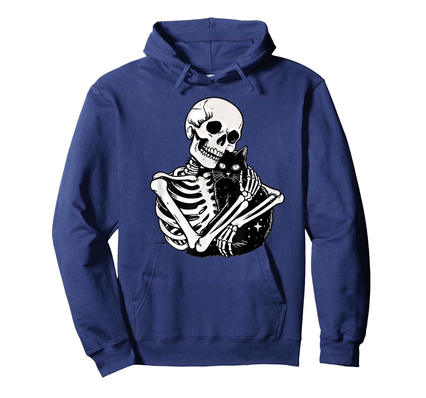 Skeleton Cat Skull Kitty Goth Cute Halloween Men Women Kids T-Shirt