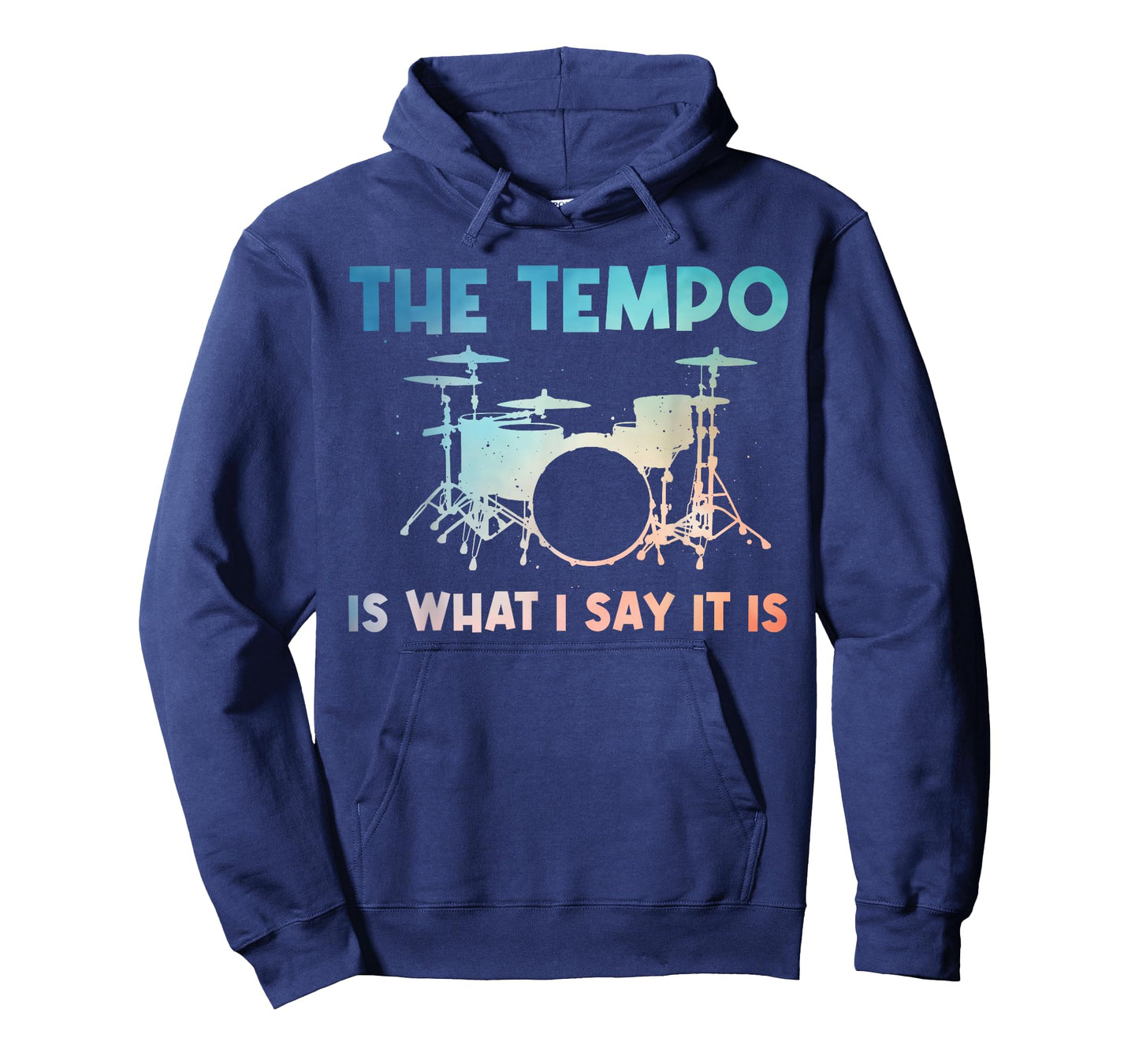 Funny Drumming Art for Men Women Drumline Drum Set Drummer T-Shirt