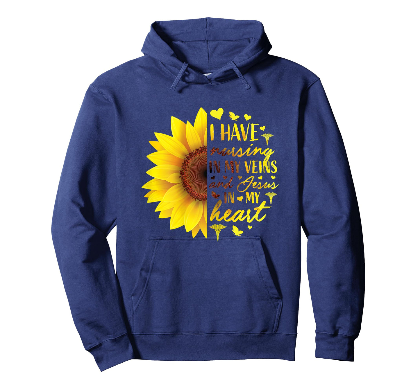 Cute Christian Nurse Shirts Women Sunflower Her RN Gifts LPN T-Shirt