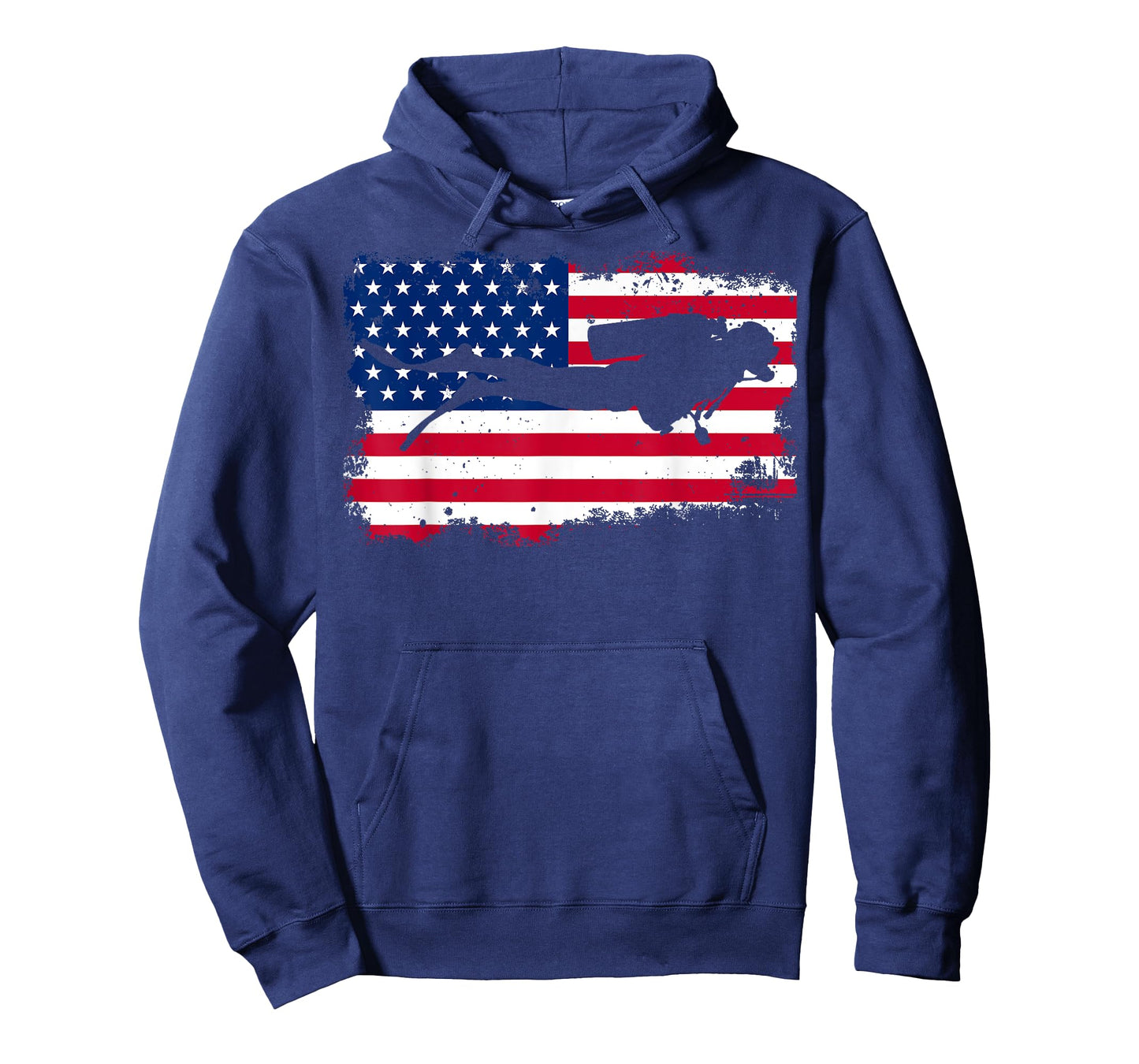 USA Scuba Diving USA Flag scuba diver Women Men T-Shirt