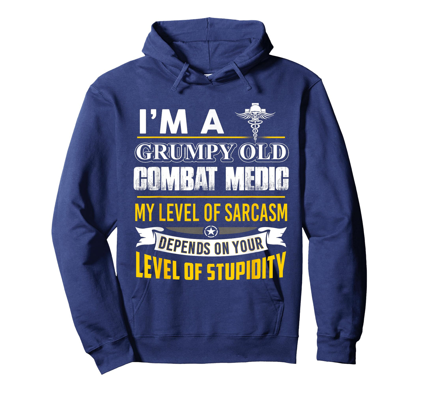 Combat Medic T-shirt, I'm A Grumpy Old Combat Medic T-Shirt