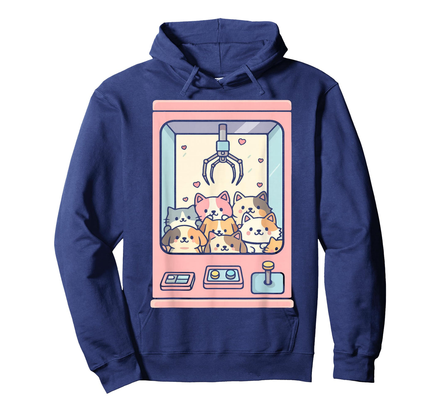 Cute Cat Claw Machine T-Shirt