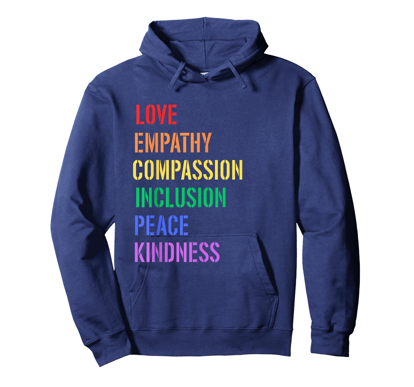 Spread Love Empathy Compassion Peace Kindness Inclusion Quot T-Shirt