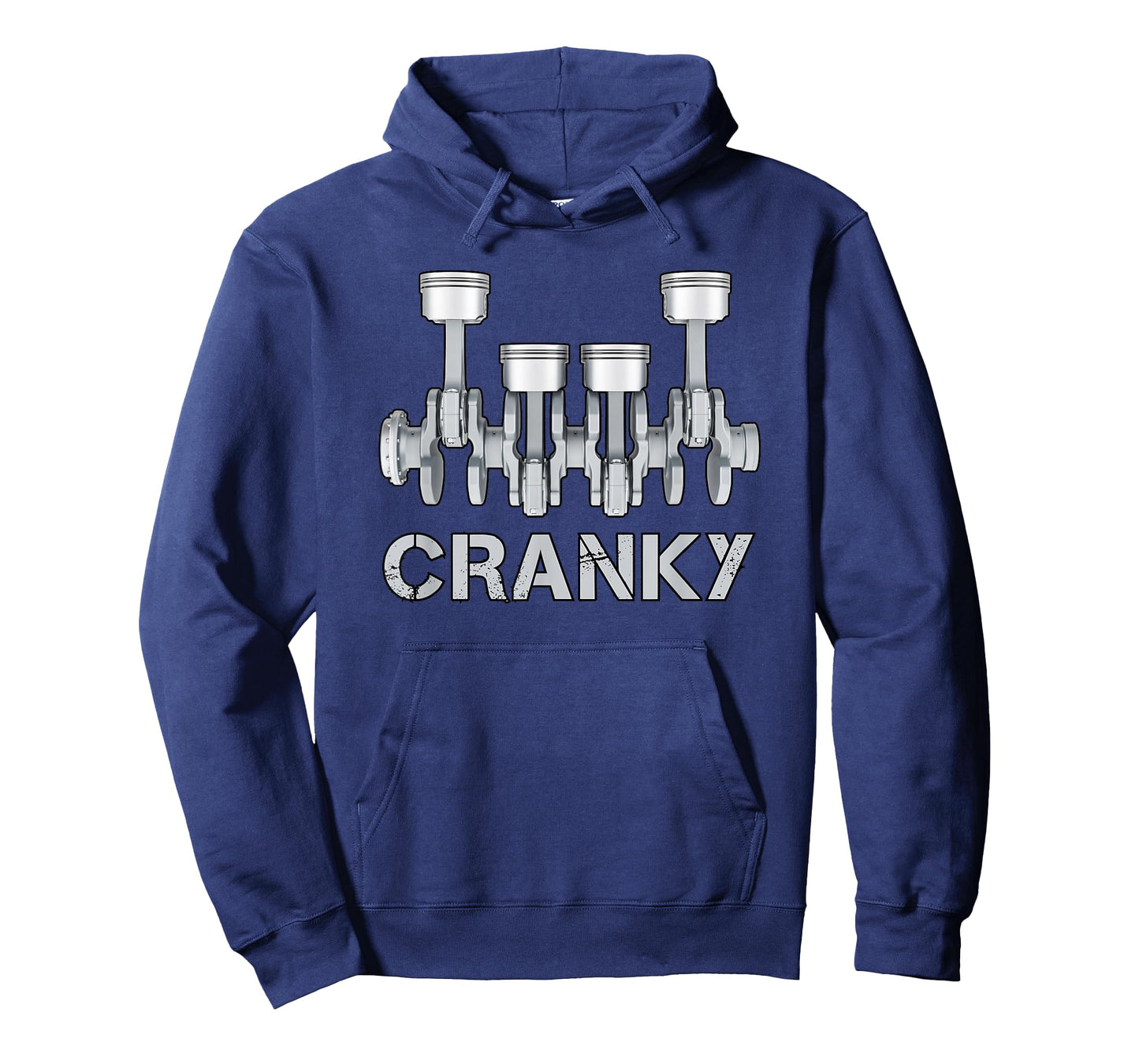 Cranky Car Engine Crankshaft Funny Car Lover Mechanics Dad T-Shirt
