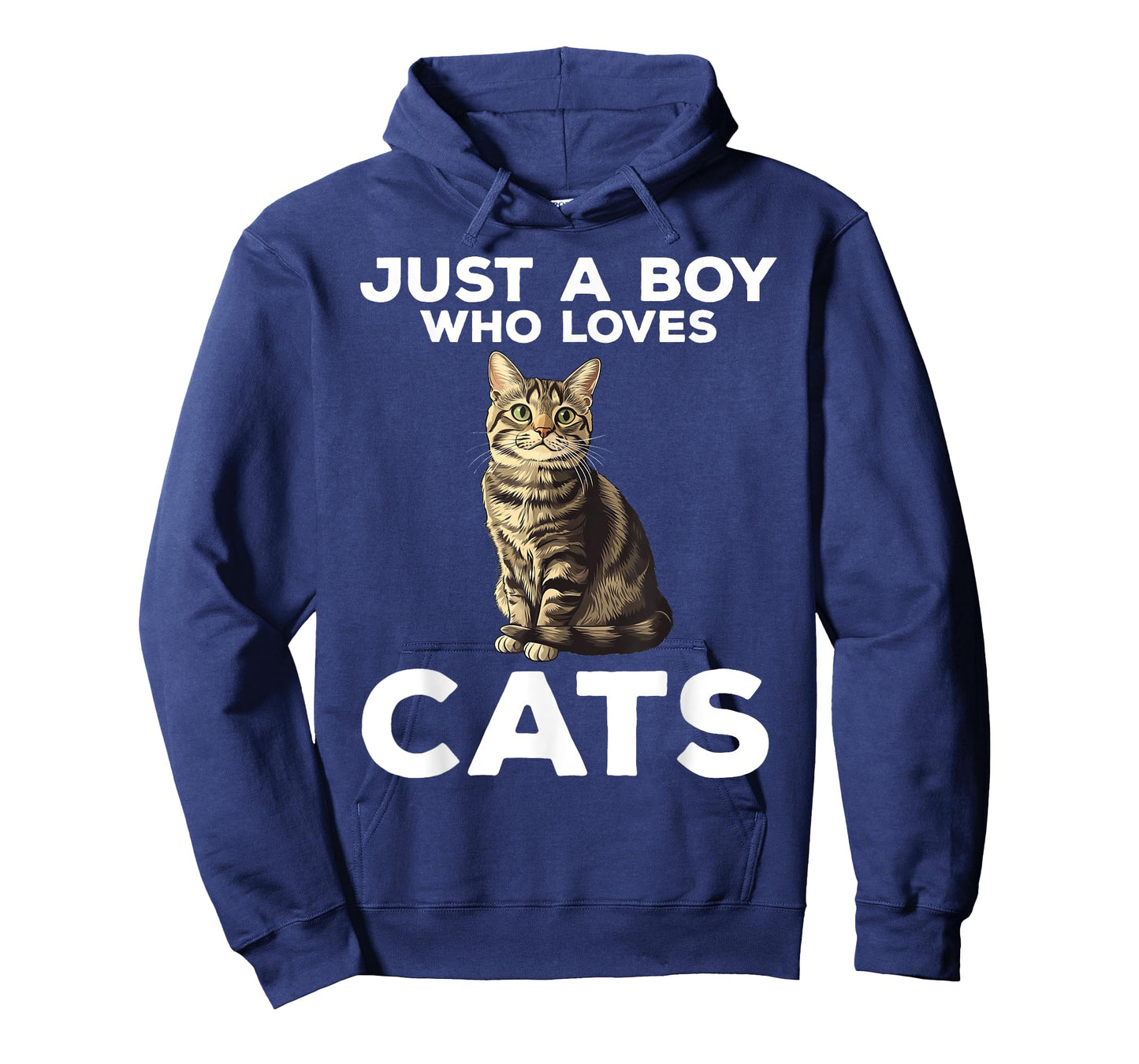 Just A Boy Who Loves Cats Cute Cat T-Shirt