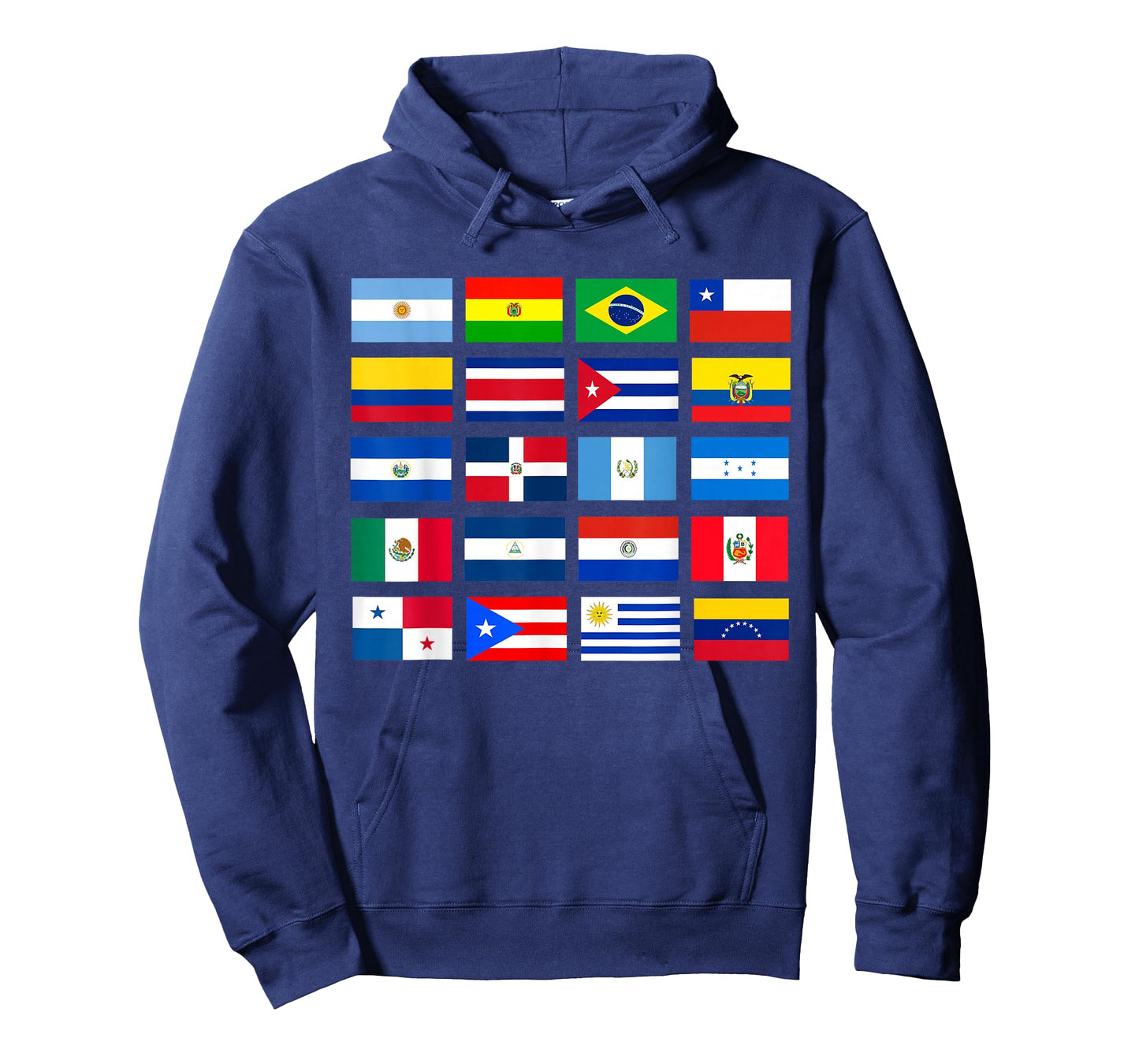 Latin American Flags Hispanic Heritage Month T-Shirt
