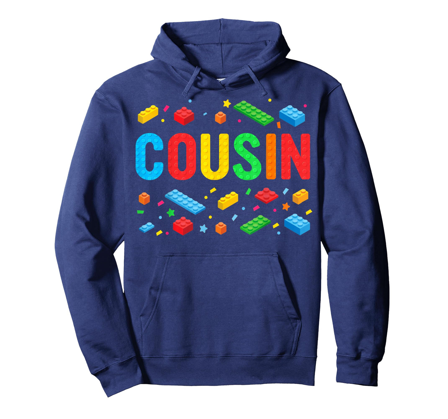 Cousin Master Builder Building Bricks Blocks Family Matching T-Shirt