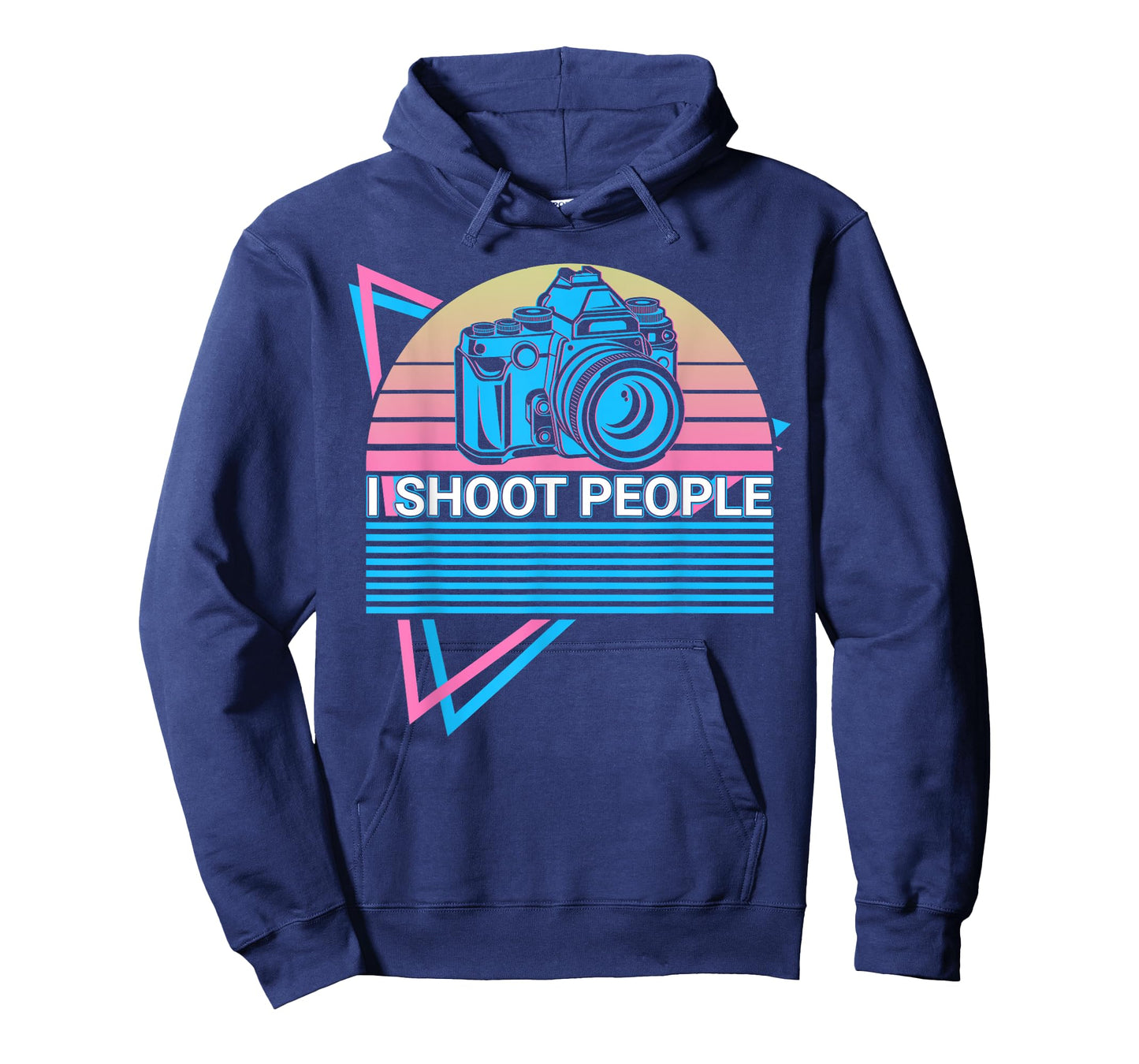 Camera Photography Photographer Retro I Shoot People T-Shirt