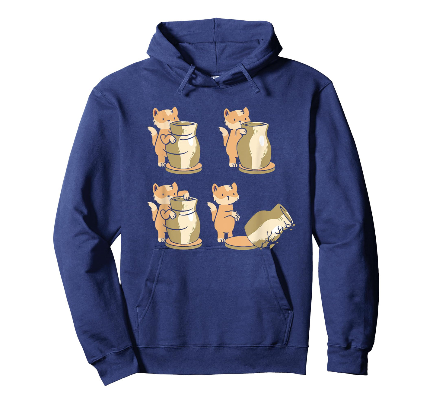 Funny Cat Pottery Wheel | Ceramics Sculpting | Clay Pottery Men Women T-Shirt