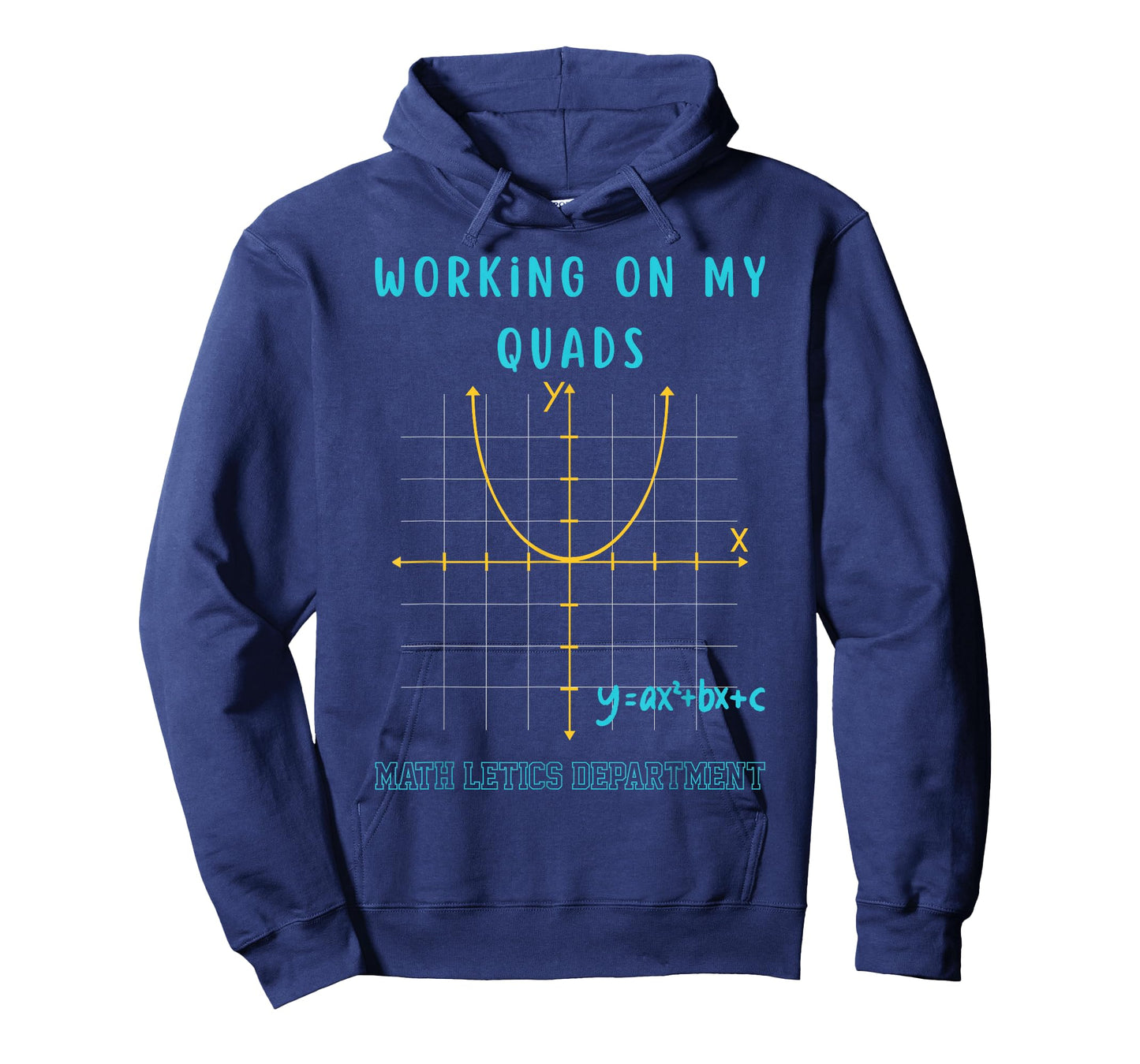 Mathletics Working On My Quads Algebra Algebra Math Teacher T-Shirt
