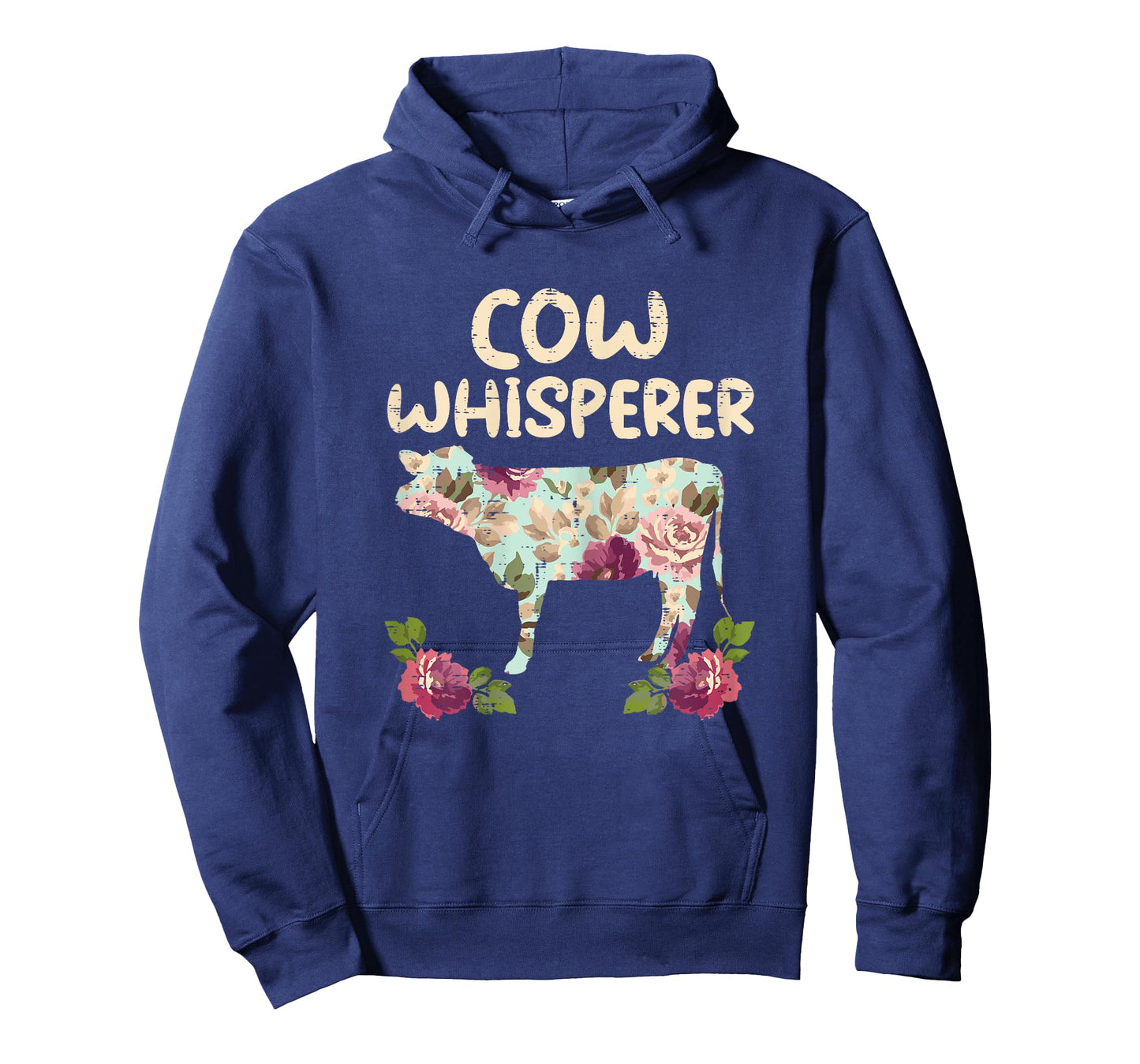 Cow Whisperer Flower Funny Farming Farm Animal Farmer Gift T-Shirt