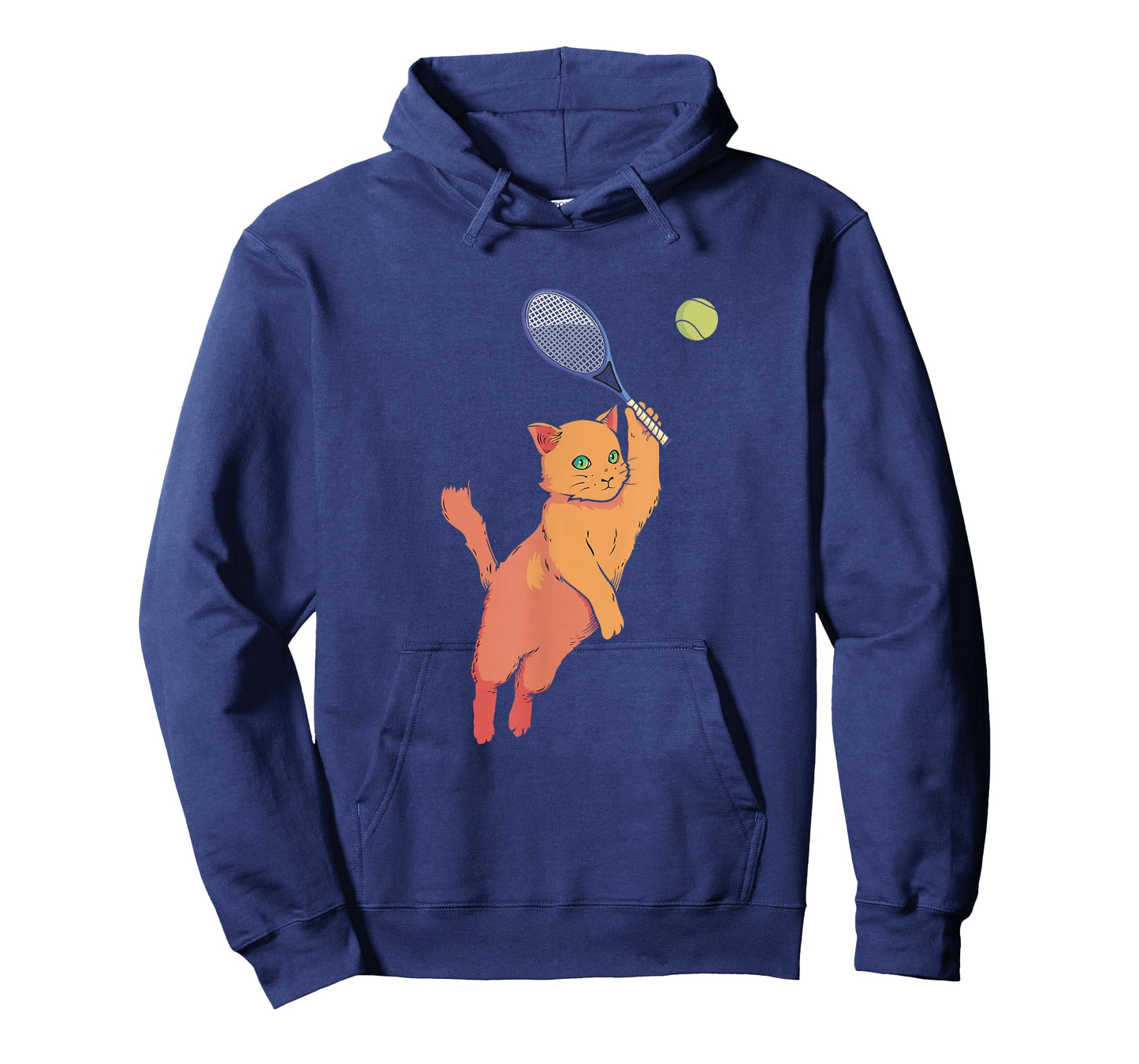 Tennis Player Racquets Cat Tennis Lover Racket Sport T-Shirt