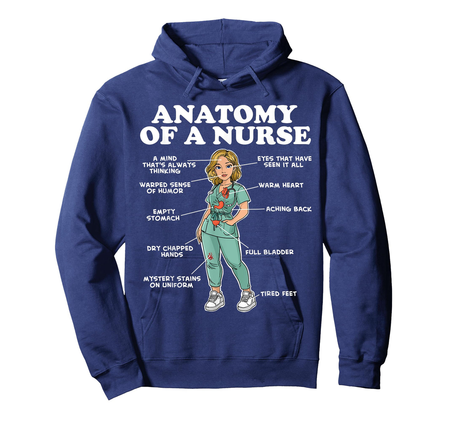 Anatomy of a Nurse T-Shirt