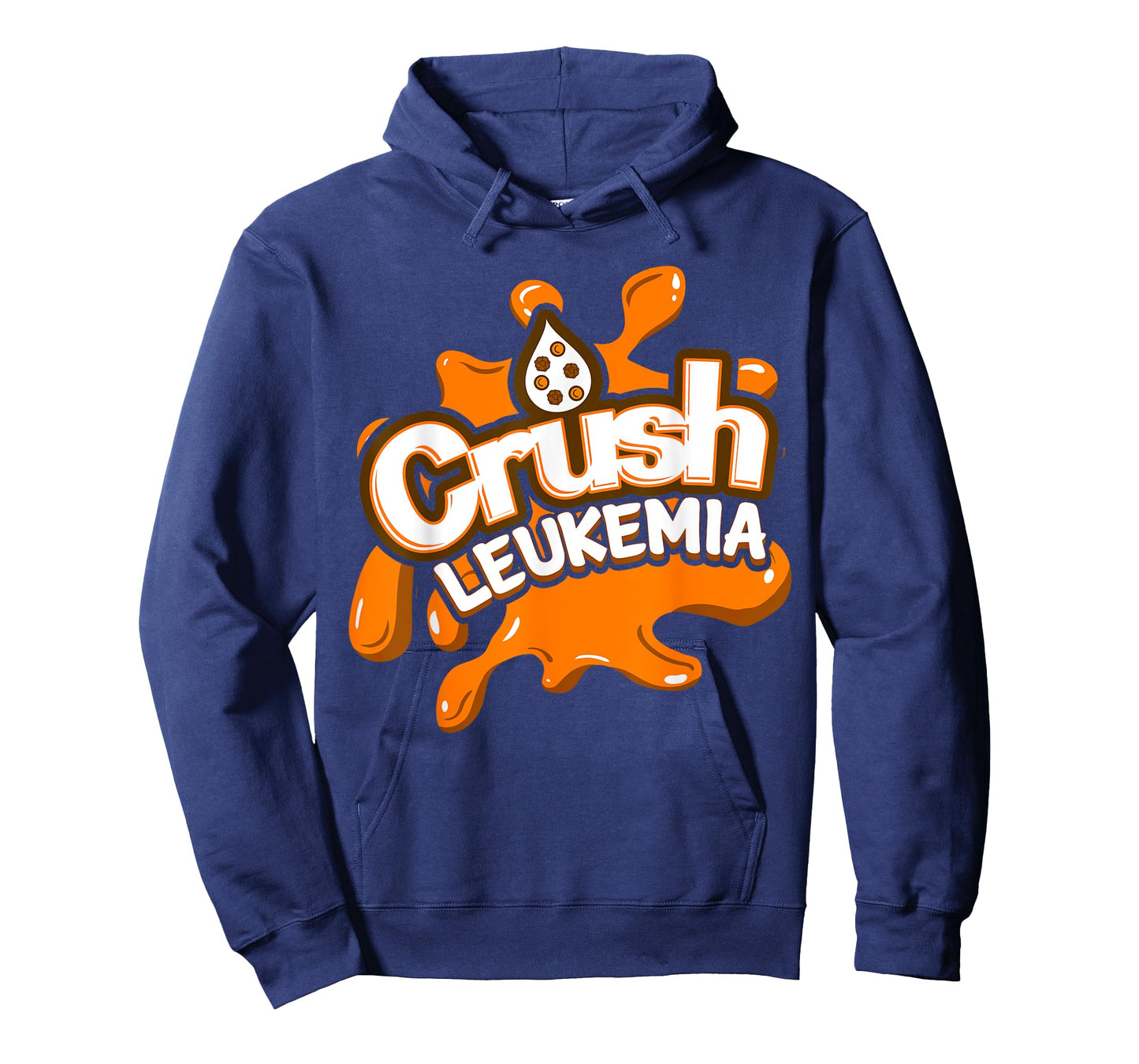 Crush Leukemia Awareness Cure Blood Cancer Fighter Gift Idea T-Shirt