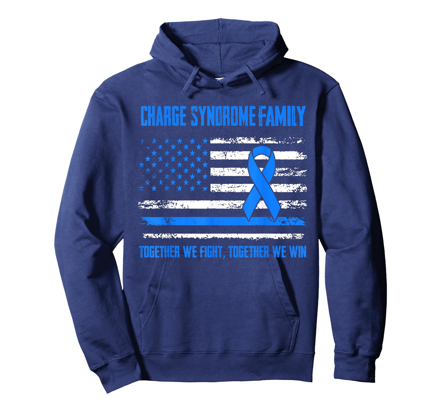 Charge Syndrome Awareness Family Together We Fight Together T-Shirt