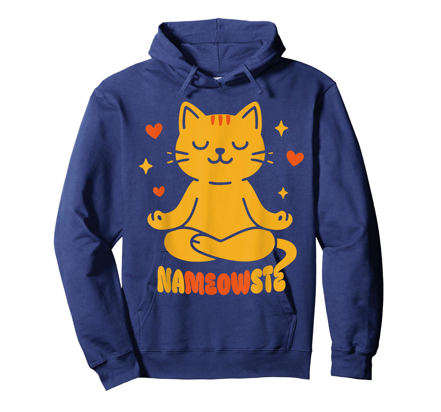 Nameowste Cat Pose Zen Meditation for Cat Lovers Cute Funny T-Shirt