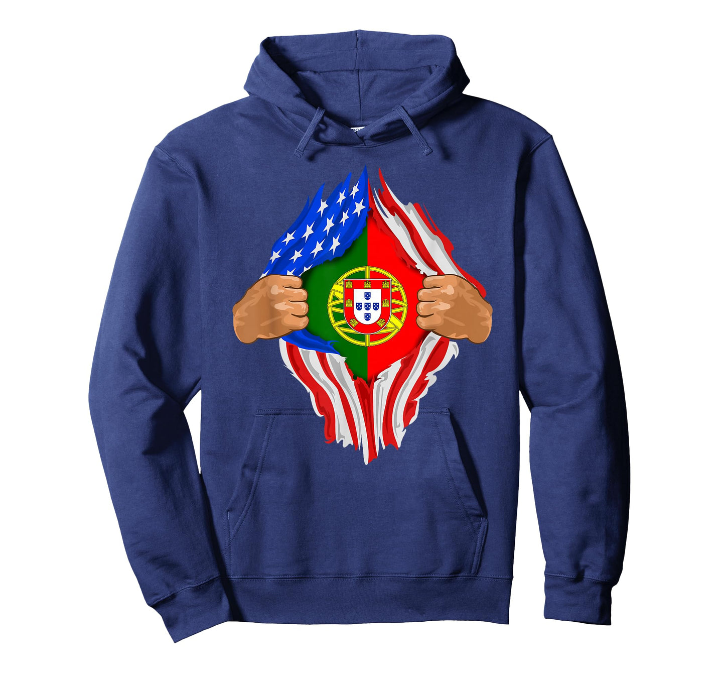 Portuguese Blood Inside Me T-Shirt | Portugal Flag Gift T-Shirt