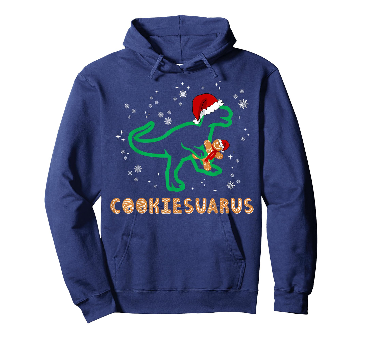 Cookiesaurus Christmas Dinosaur Rex Sugar Cookie T-Shirt
