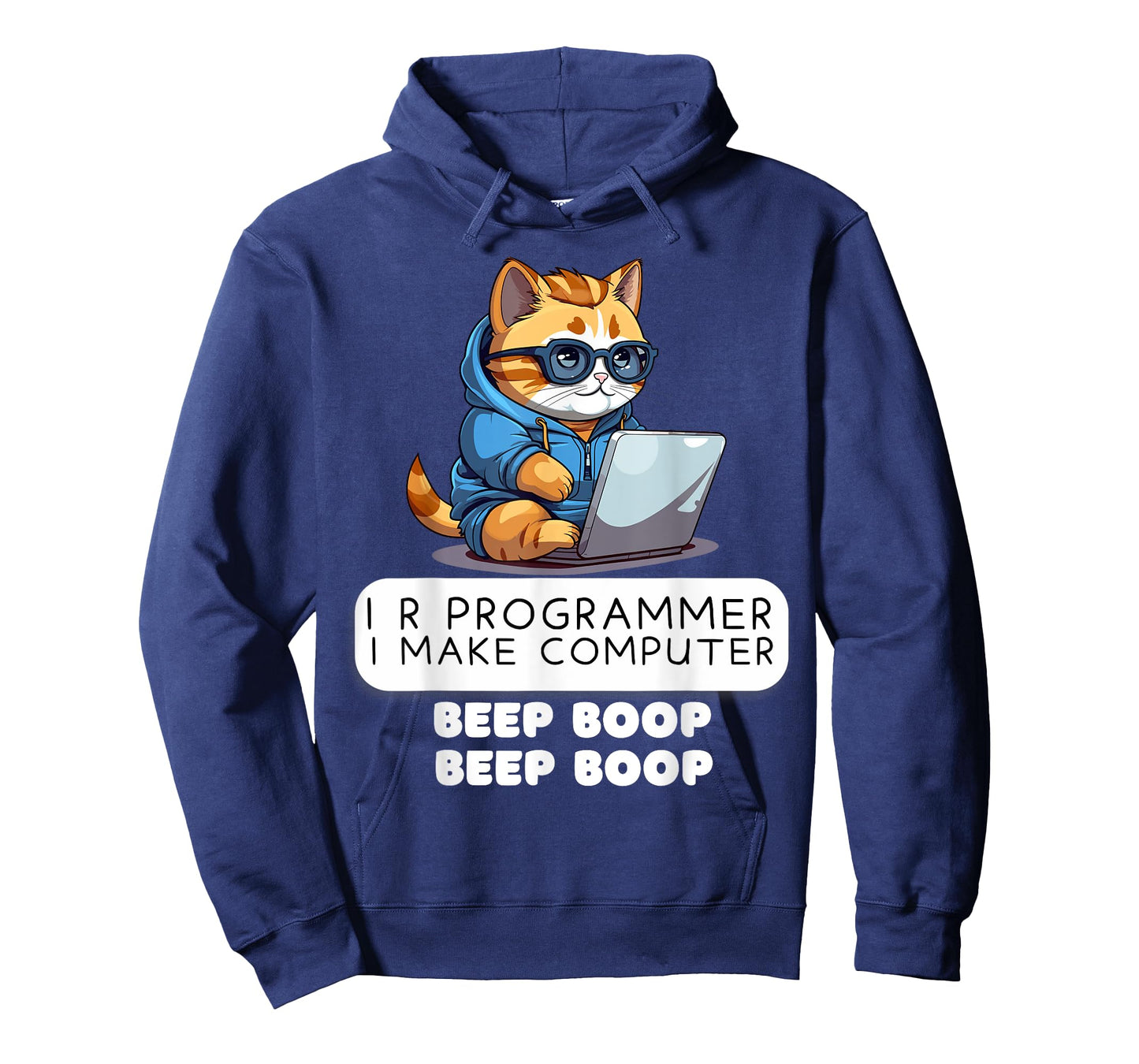 I R Programmer I Make Computer Beep Funny Cat Lover IT Tech T-Shirt