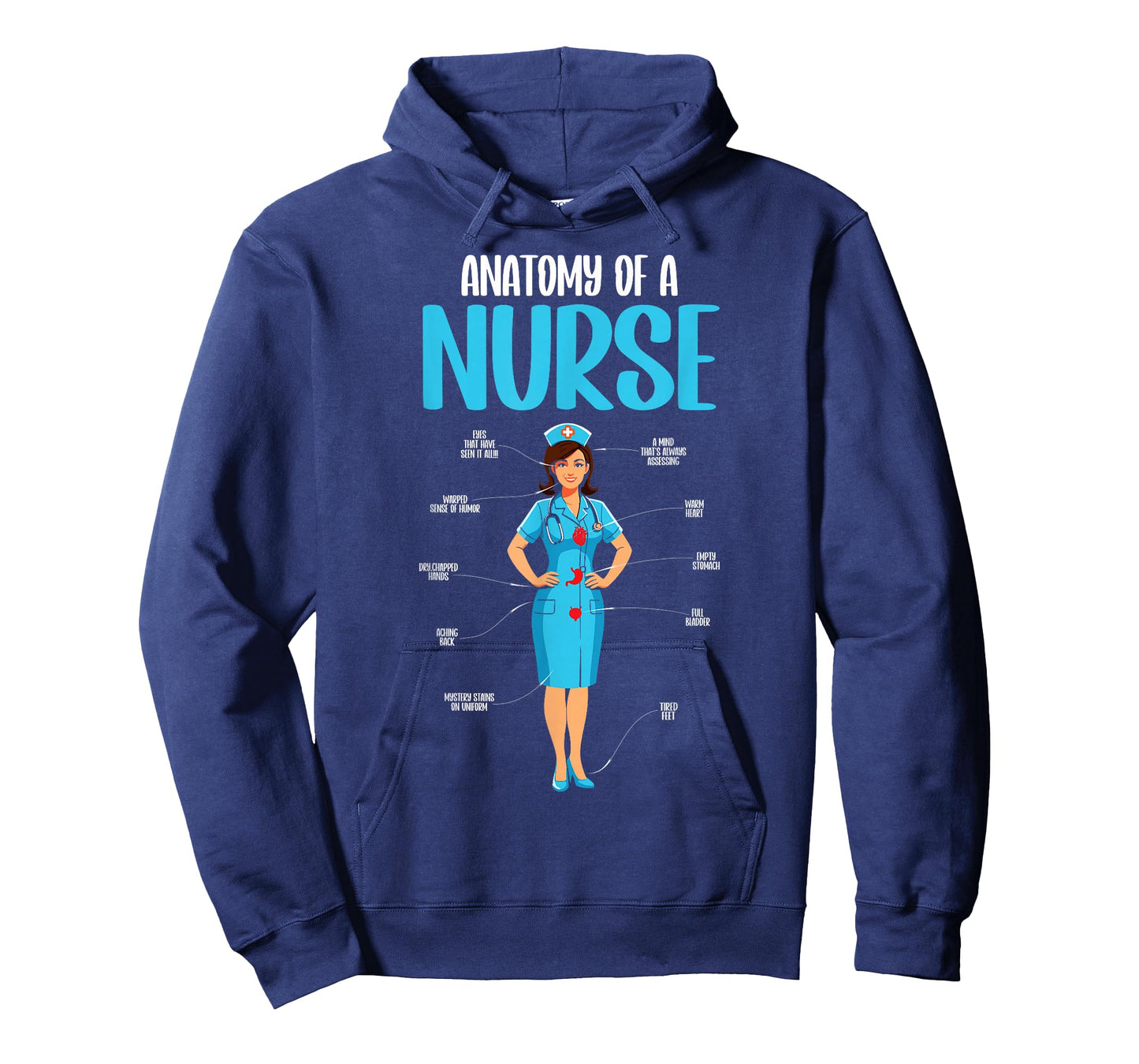 anatomy of a nurse funny nurse students women T-Shirt
