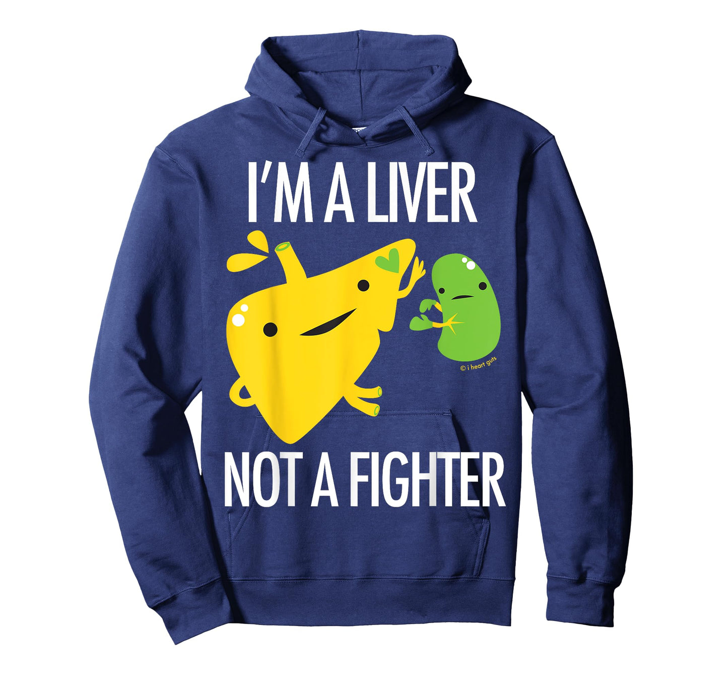 Cute Liver - Funny Cirrhosis Hepatitis Disease Support Humor T-Shirt