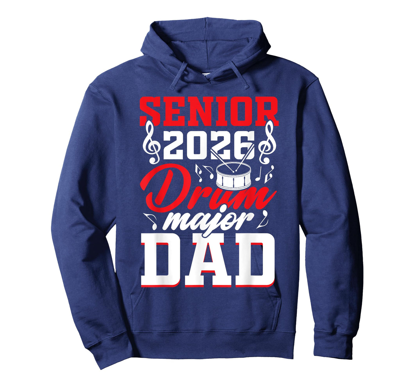 Senior 2026 drum major Dad graduation graduate T-Shirt