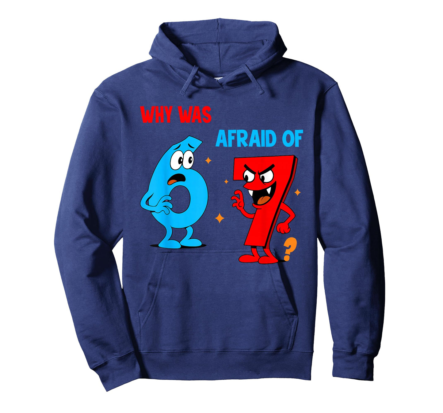 Why was 6 Afraid of 7 Funny Six Seven Meme Gen Alpha Slang T-Shirt