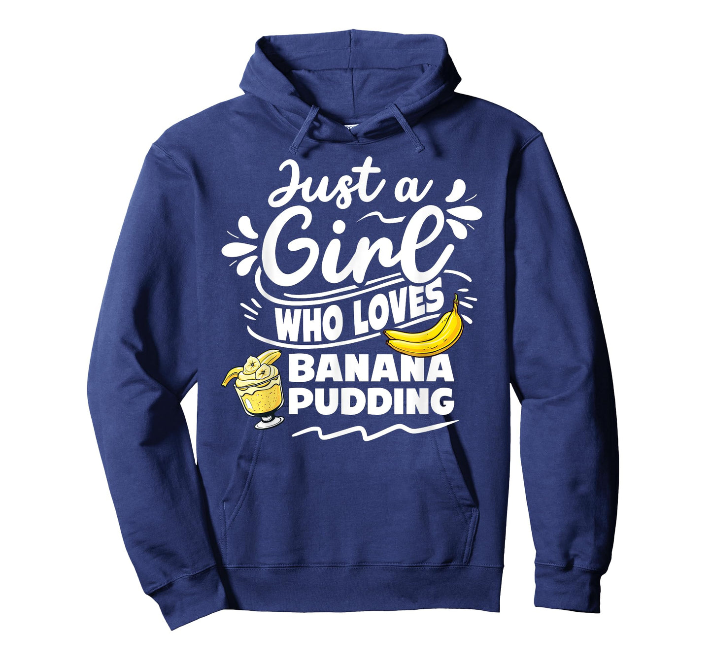 Just a girl who loves banana pudding lover dessert T-Shirt