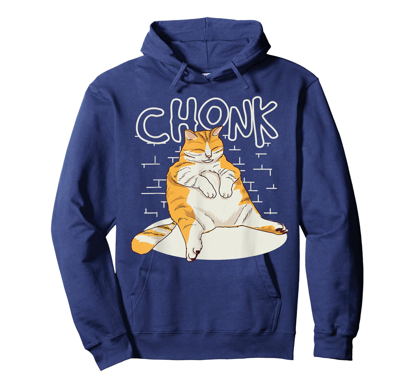Fat Cat Chonk Scale Chonky Meme Chonker Cat T-Shirt