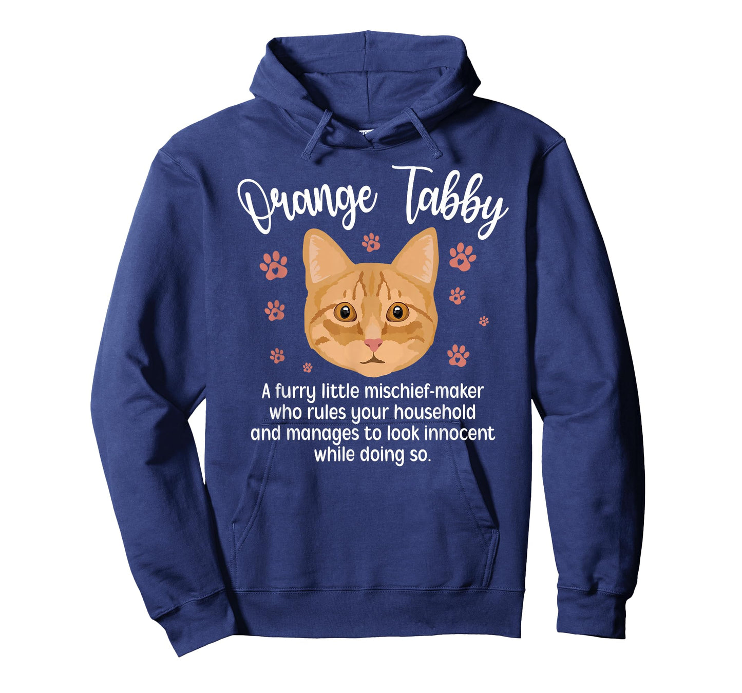 Funny Orange Tabby Cat Owner Orange Tabby Cat Lover T-Shirt