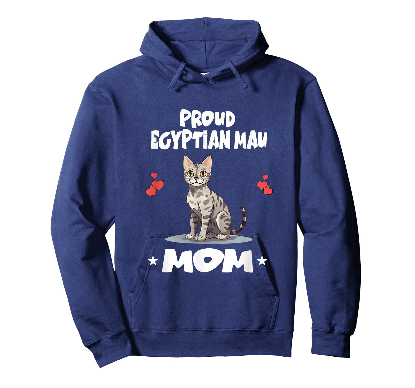 Proud Egyptian Mau Cat Mom Men Women Kids T-Shirt