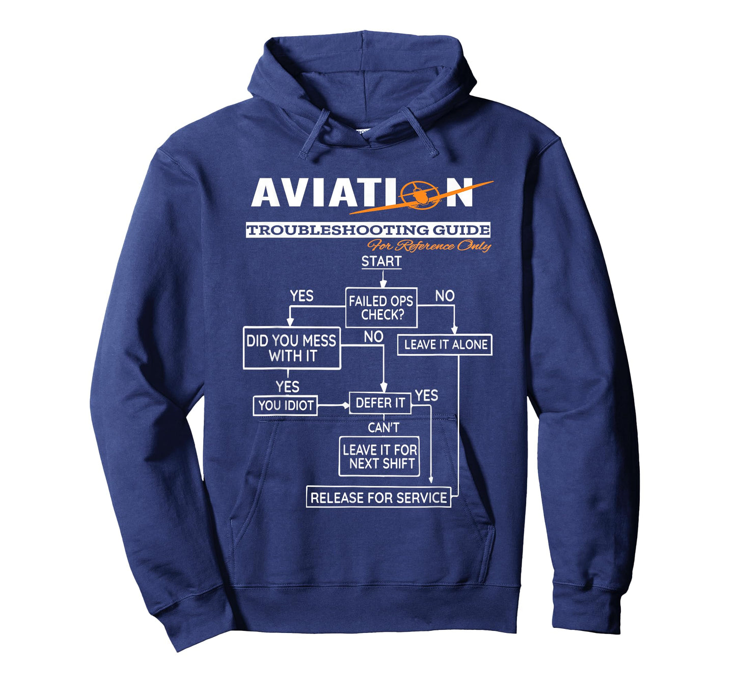 Airplane Pilot T-Shirt Funny Pilot Troubleshooting Guide Tee T-Shirt