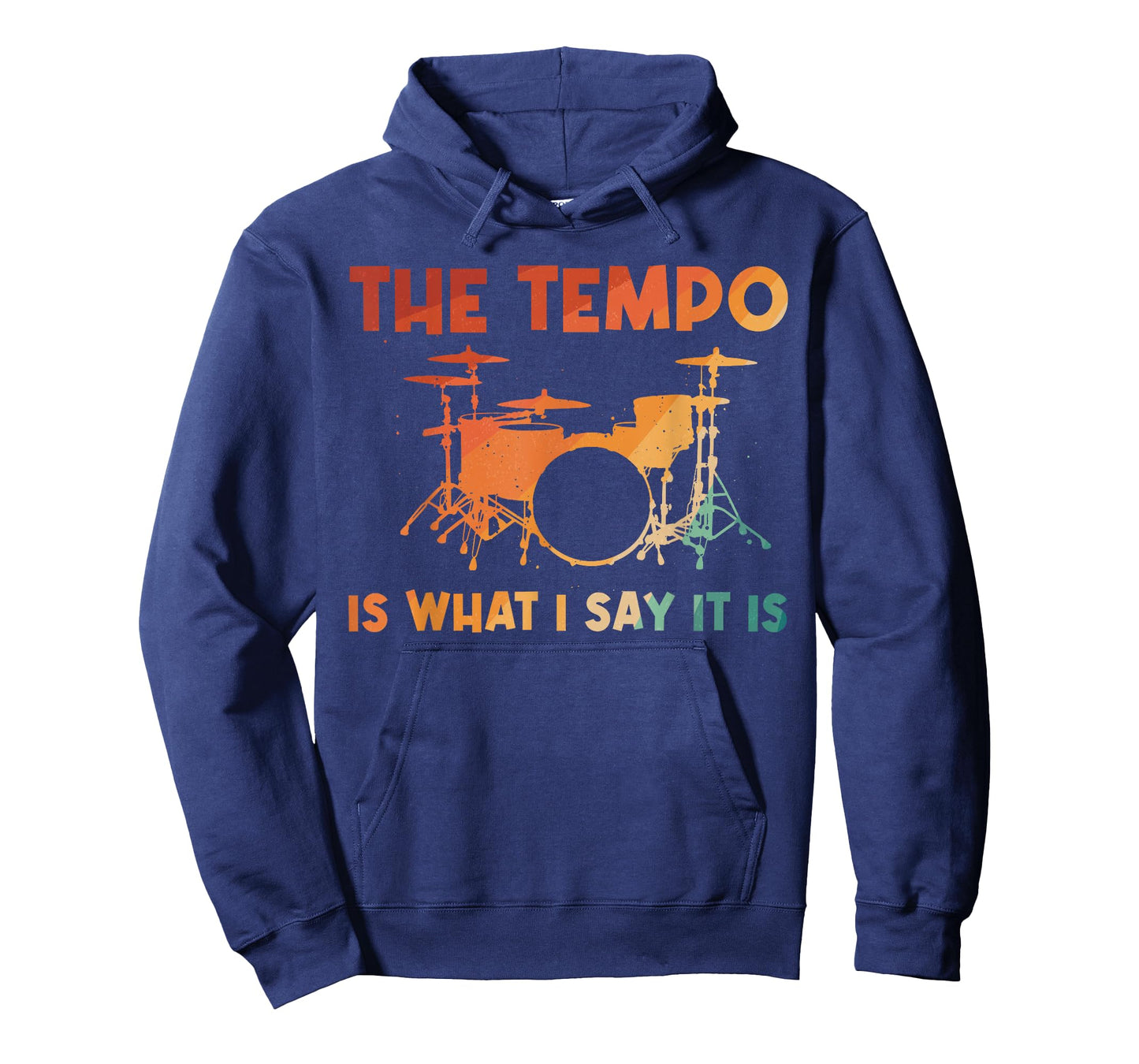 Funny Drumming Art for Men Women Drumline Drum Set Drummer T-Shirt