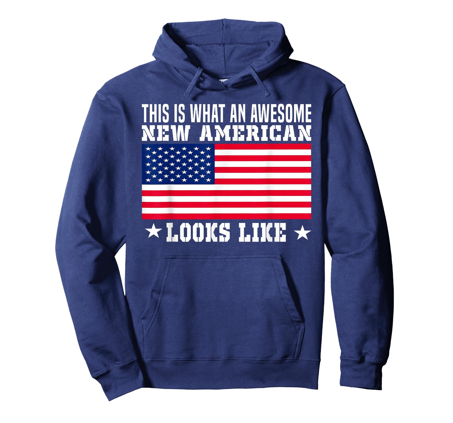 US Citizenship Decoration Gift American New USA Citizen Flag T-Shirt