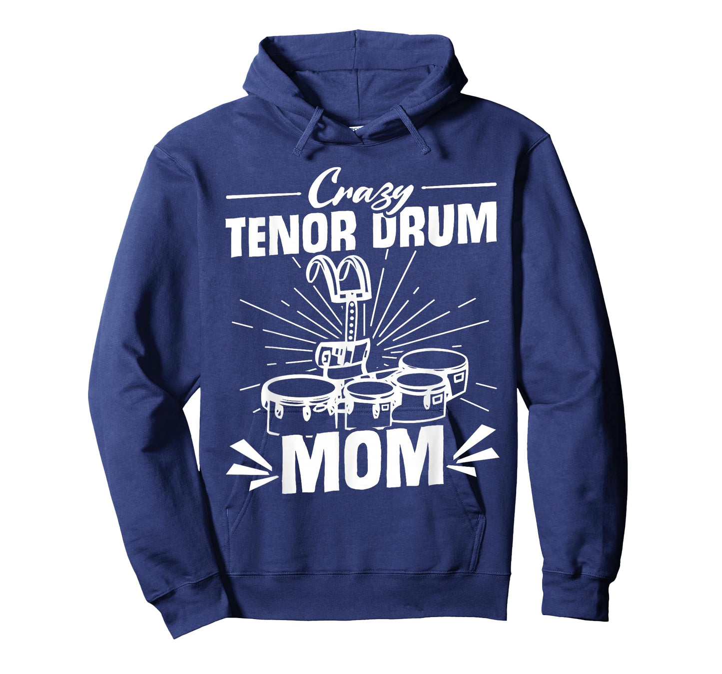 Tenor Drum Mom Quad Drummer Tenor Drum Percussion T-Shirt