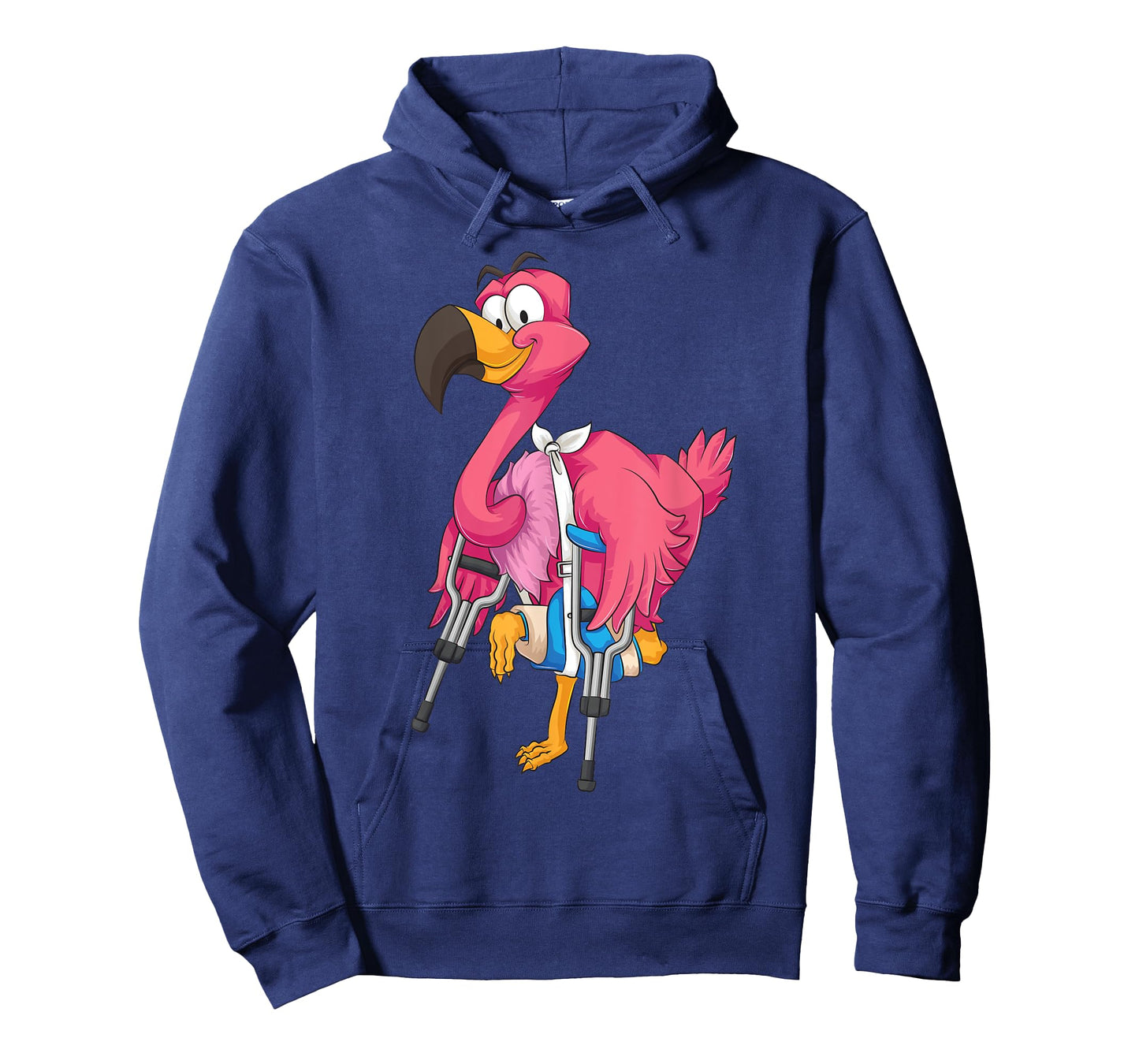 Cool Broken Leg Flamingo | Funny Fractured Shorebird Gift T-Shirt