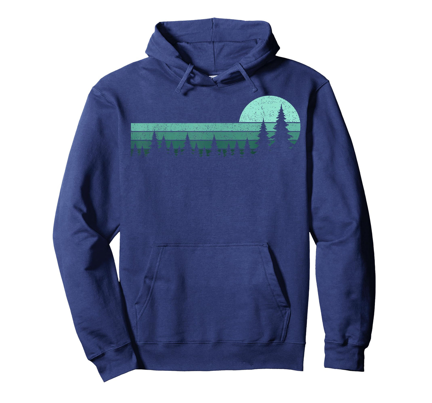 Trees Wildlife Nature Vintage Forest Pine Trees Men Women T-Shirt