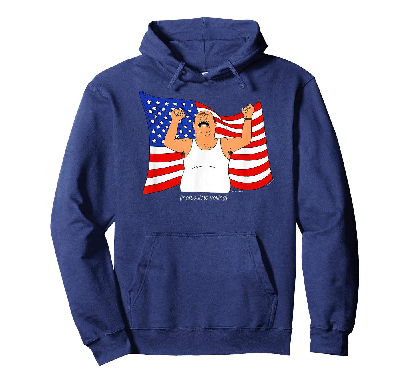 King of The Hill Bill Dauterive Inarticulate Yelling Cartoon T-Shirt