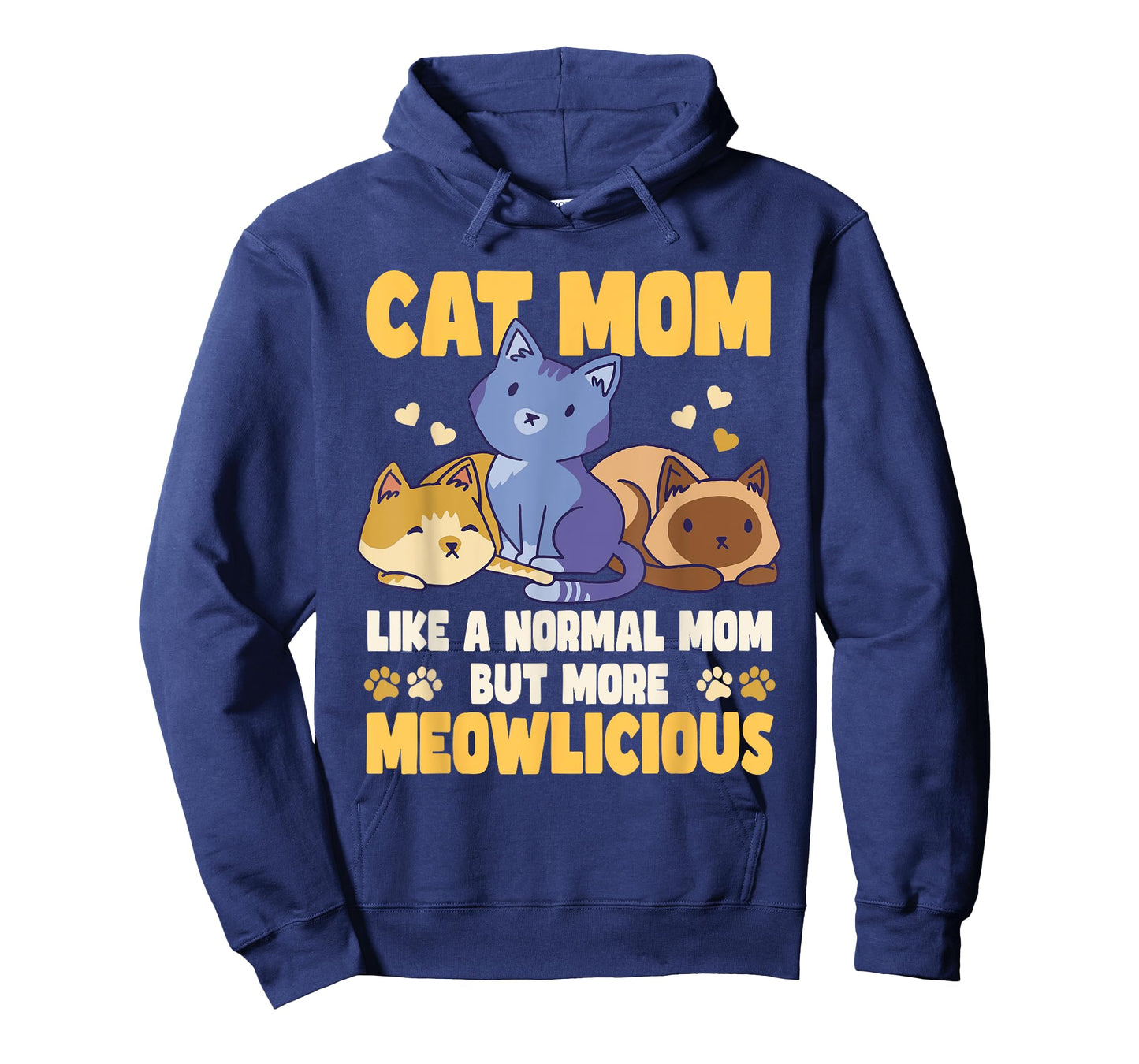 Funny Cat for Women Meowlicious Cat Mom T-Shirt