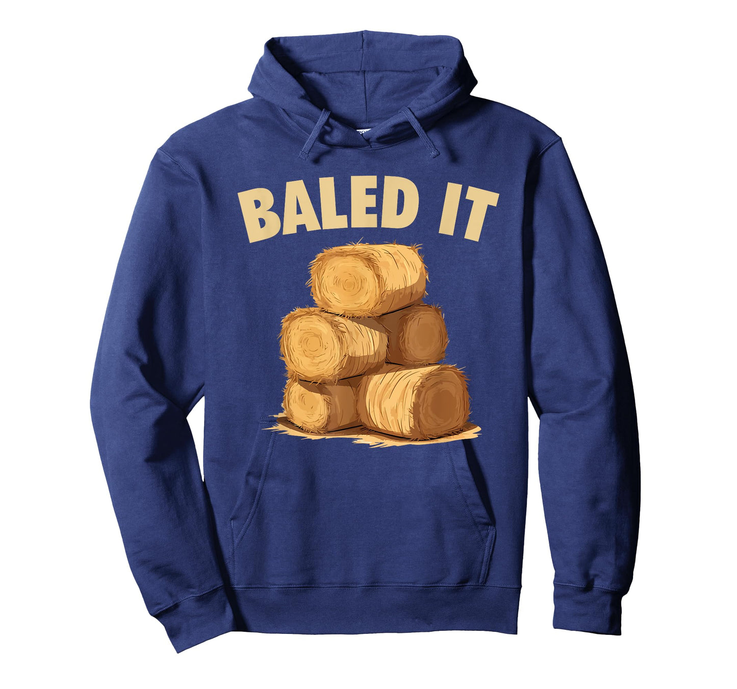 Baled It Funny Farmer Hay Baling Bale Joke T-Shirt