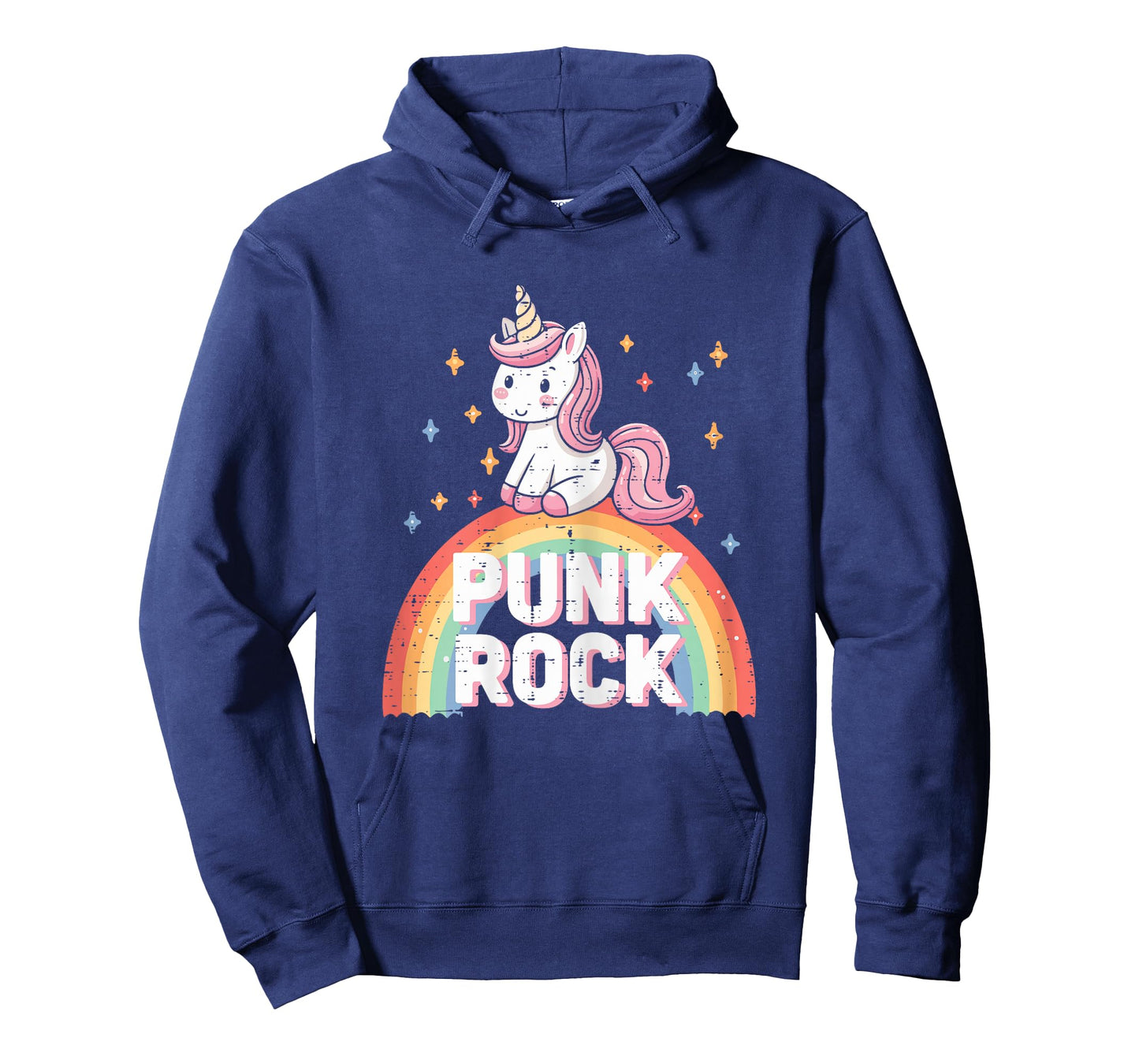Music Rocker Unicorn Punk Rock Cute Toddler Girls Kids Women T-Shirt