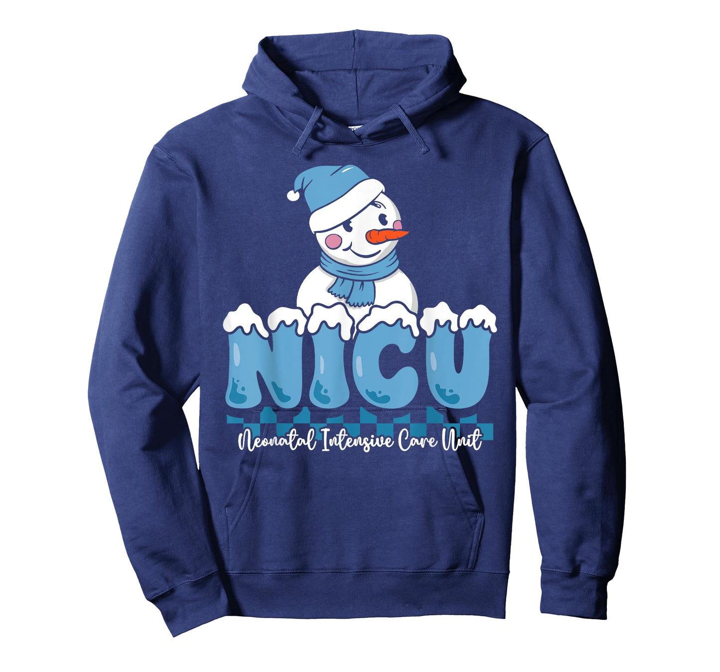 Christmas NICU Snowman Neonatal ICU Nurse Squad Nursing Gift T-Shirt