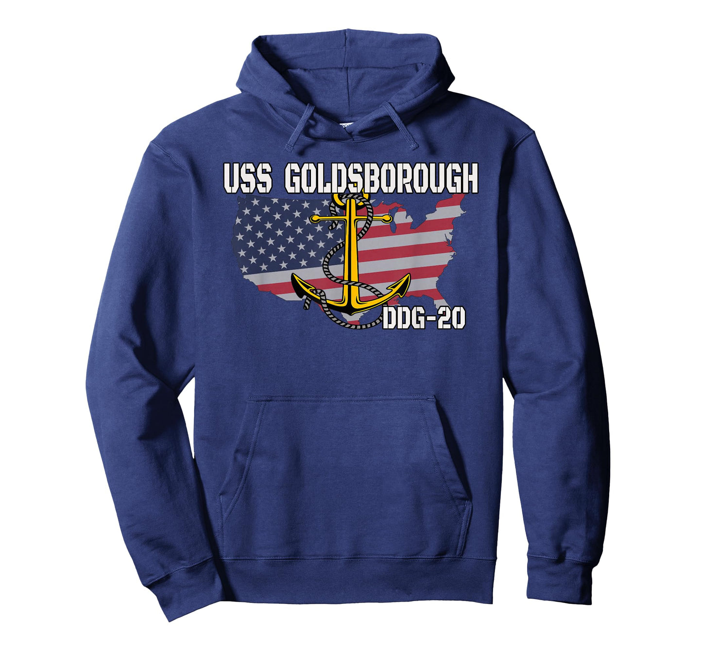 USS Goldsborough DDG-20 Destroyer Veteran Day Father Grandpa T-Shirt