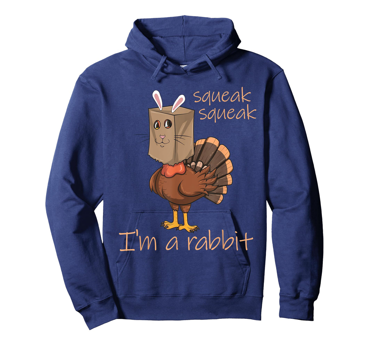 Squeak Squeak I'm A Rabbit Thanksgiving Turkey Disguise T-Shirt