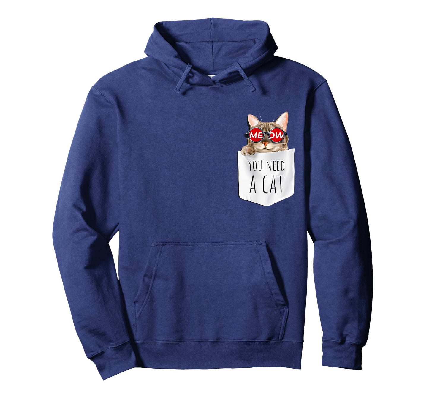 Cool Men's Women's Kids You Need A Cat Funny Meow Meow Cats T-Shirt