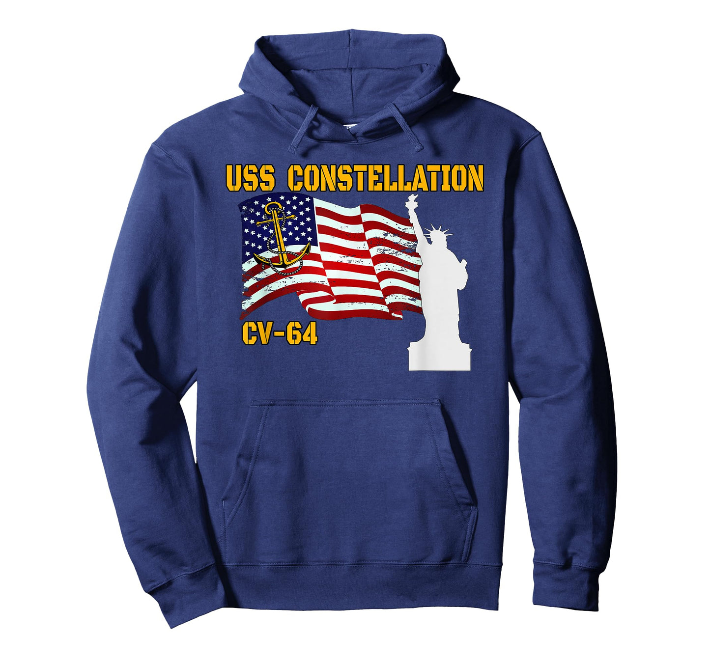 Aircraft Carrier USS Constellation Veterans Father Grandpa T-Shirt