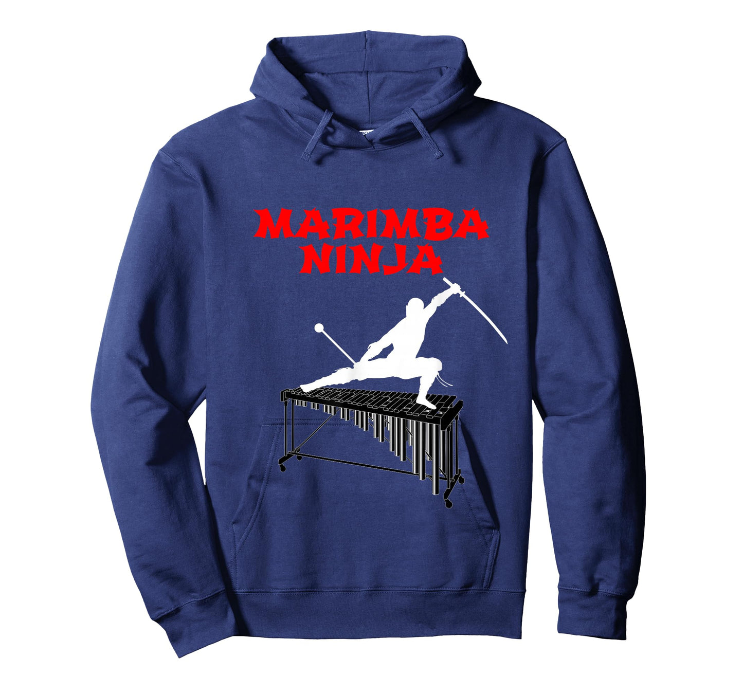 Marimba Ninja Marching Band T-Shirt | Funny Percussion Shirt T-Shirt