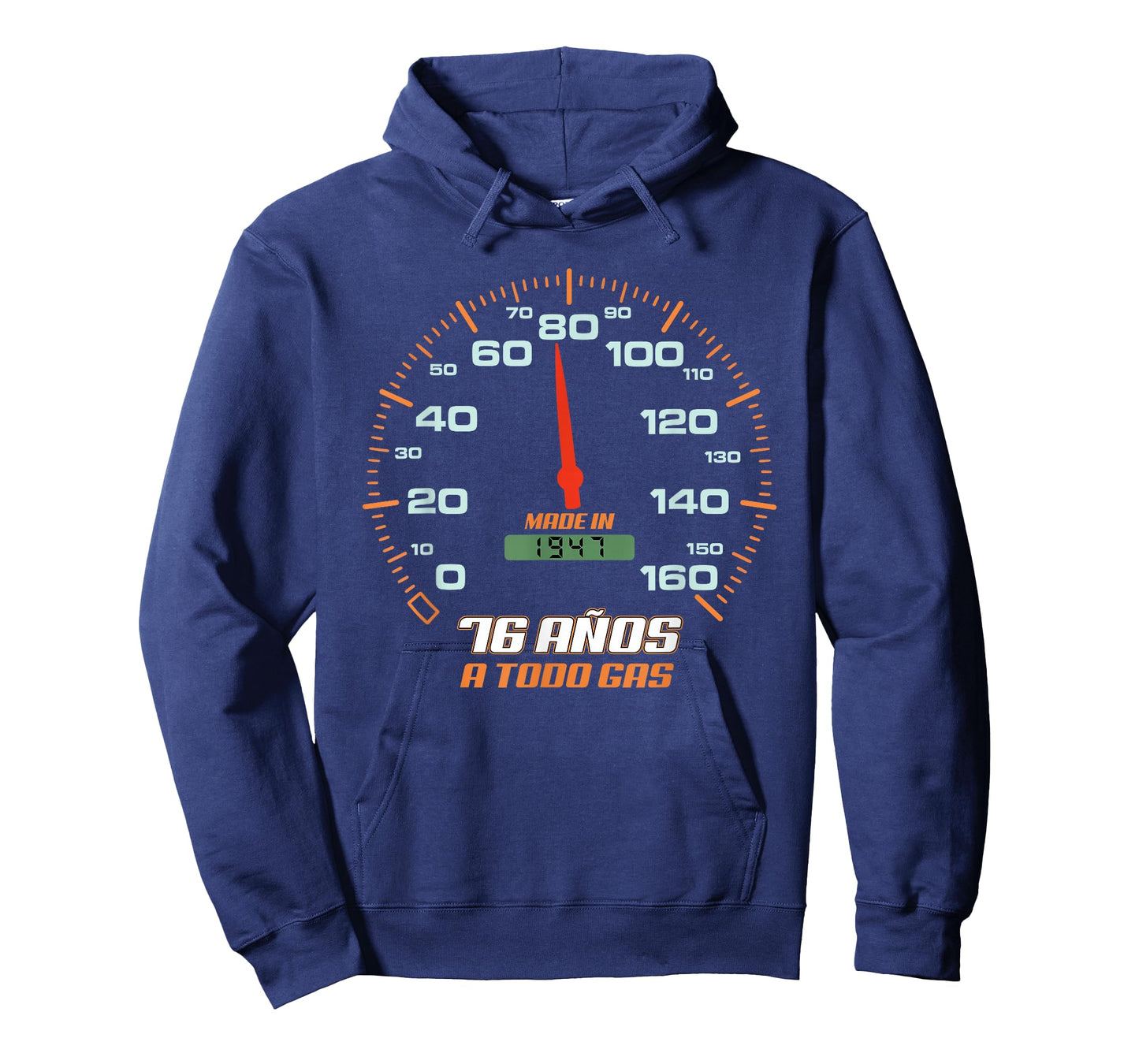 Cumpleanos 76 Anos A Todo Gas Nacidos En 1947 Motor Coches T-Shirt