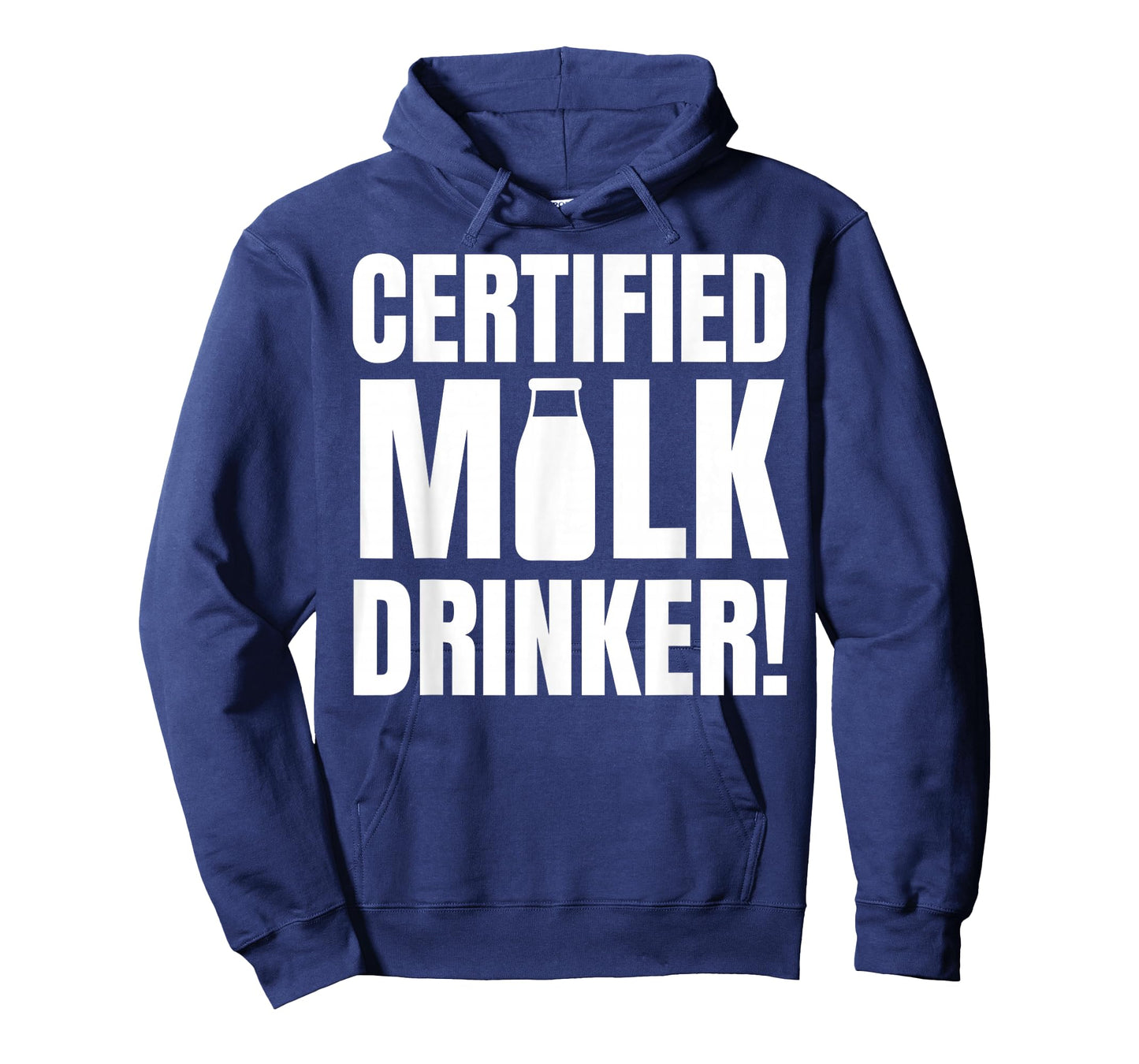 Certified Milk Drinker Funny Milk Man And Lactose Tolerant T-Shirt