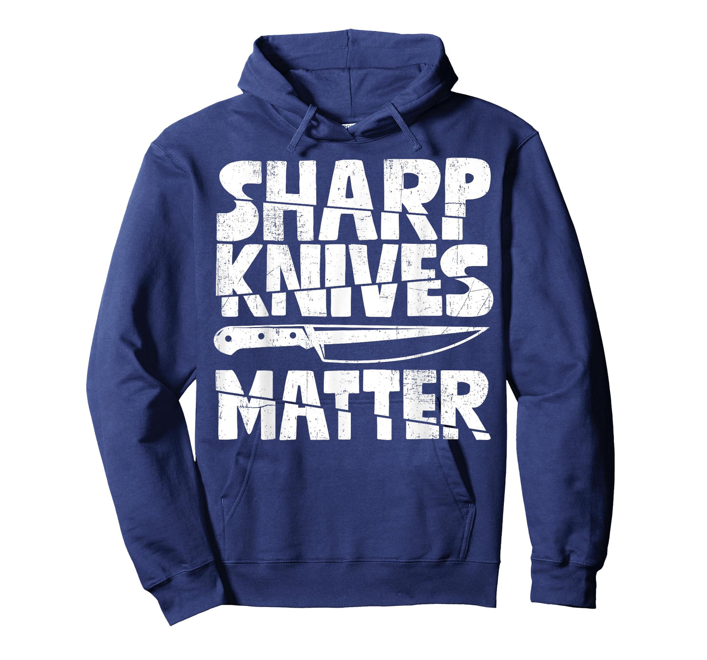 Chef Sharp Knives Matter Funny Cook Culinary Vintage T-Shirt